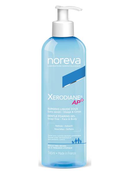 Noreva Xerodiane Foaming Gel<br>غسول بۆ پێستی زۆر وشک و ئیکزیما